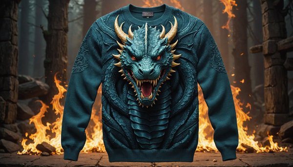 Découvrez le pull dragon : confort et style à petit prix