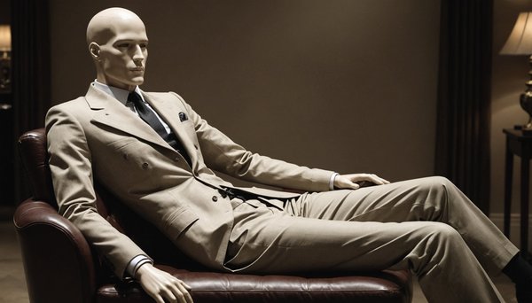 Mannequin homme pose allongée : un choix élégant et pratique